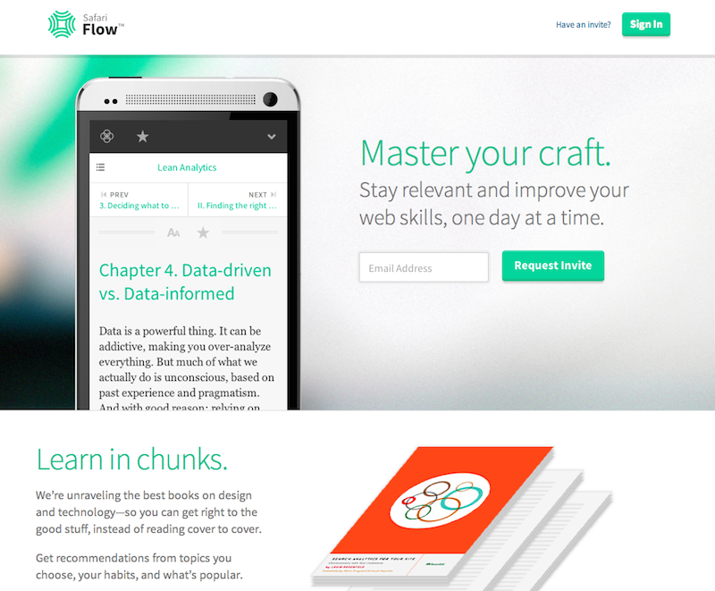 Safari Flow Homepage