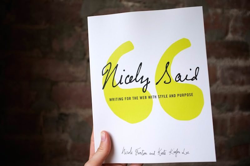 Nicely Said Cover